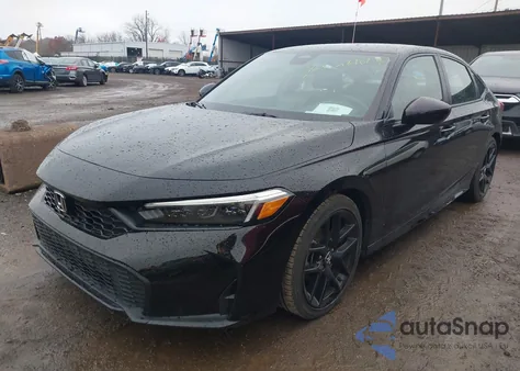 2025 Honda Civic Sport из США, поврежденный, VIN 2HGFE2F53SH502429